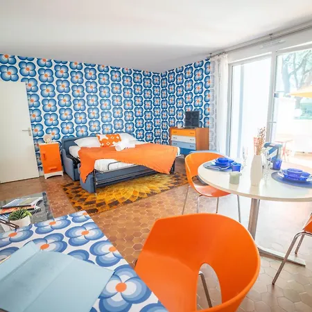 Studio 22-Clim-Wifi-Terrasse-Plage La Grande-Motte Exterior foto